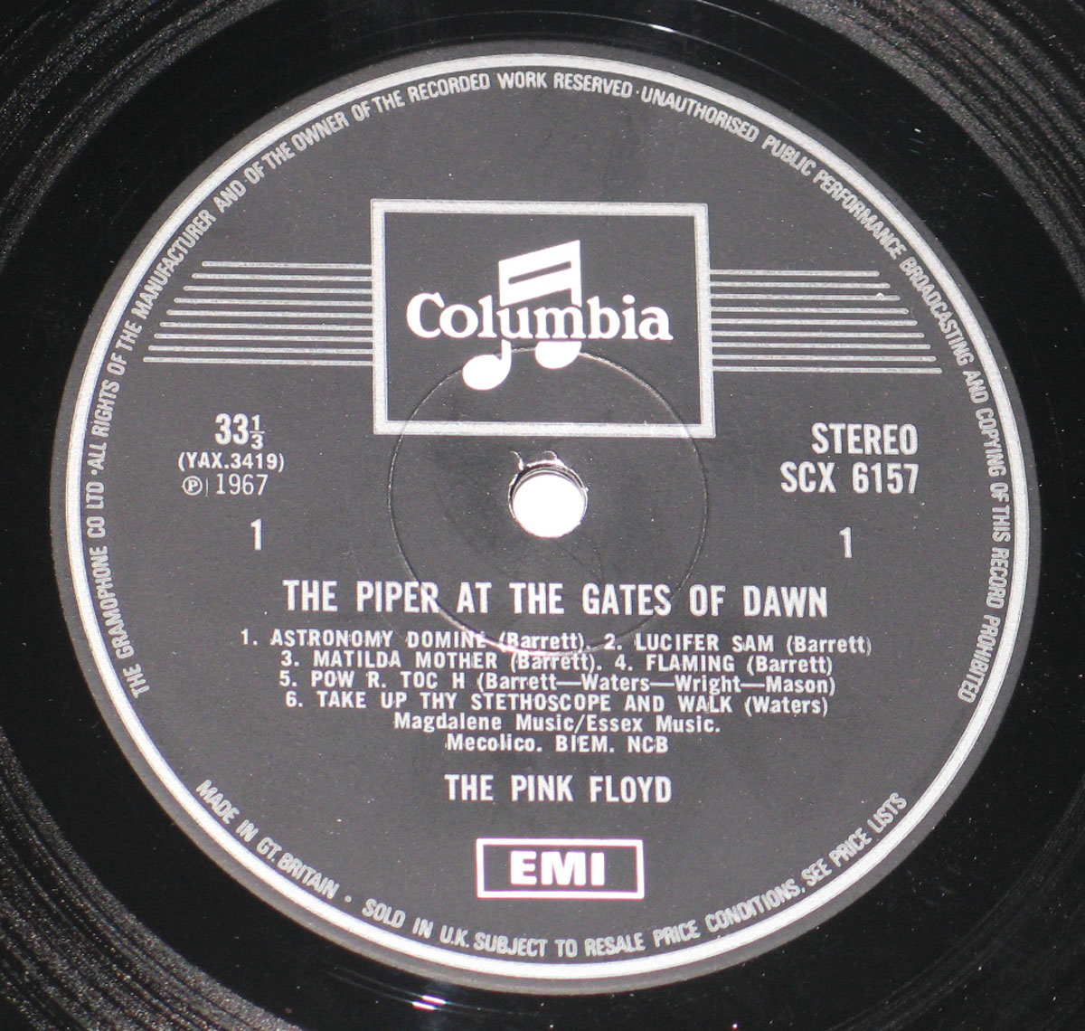 High Resolution Photo #3 PINK FLOYD Piper Gates UK2 